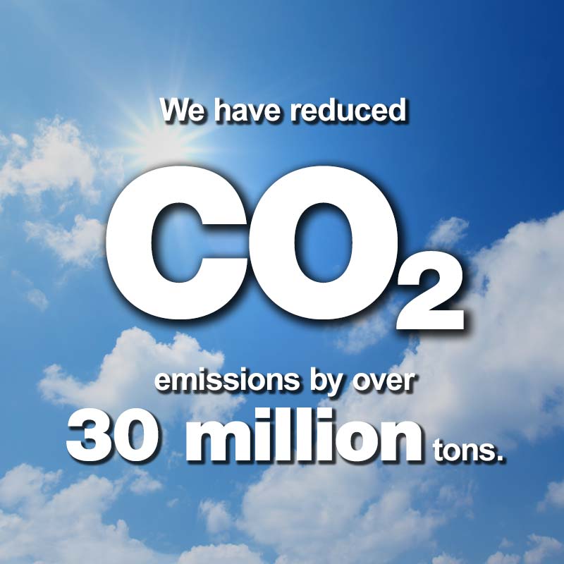Levy, Reducing CO2 Emissions by Over 30 Million Tons